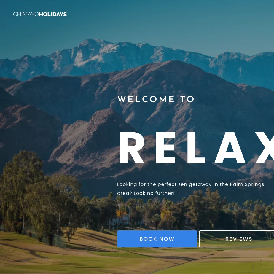 Website design — Chimayo
