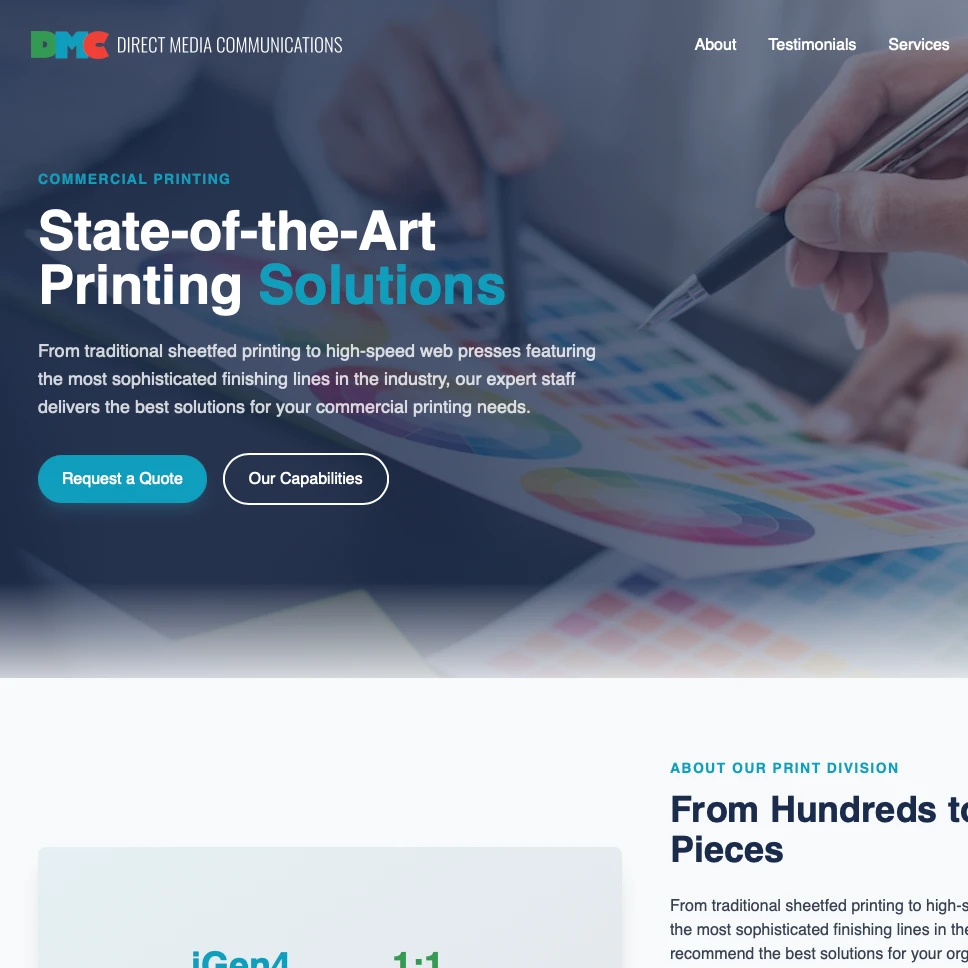 Website design — DMC